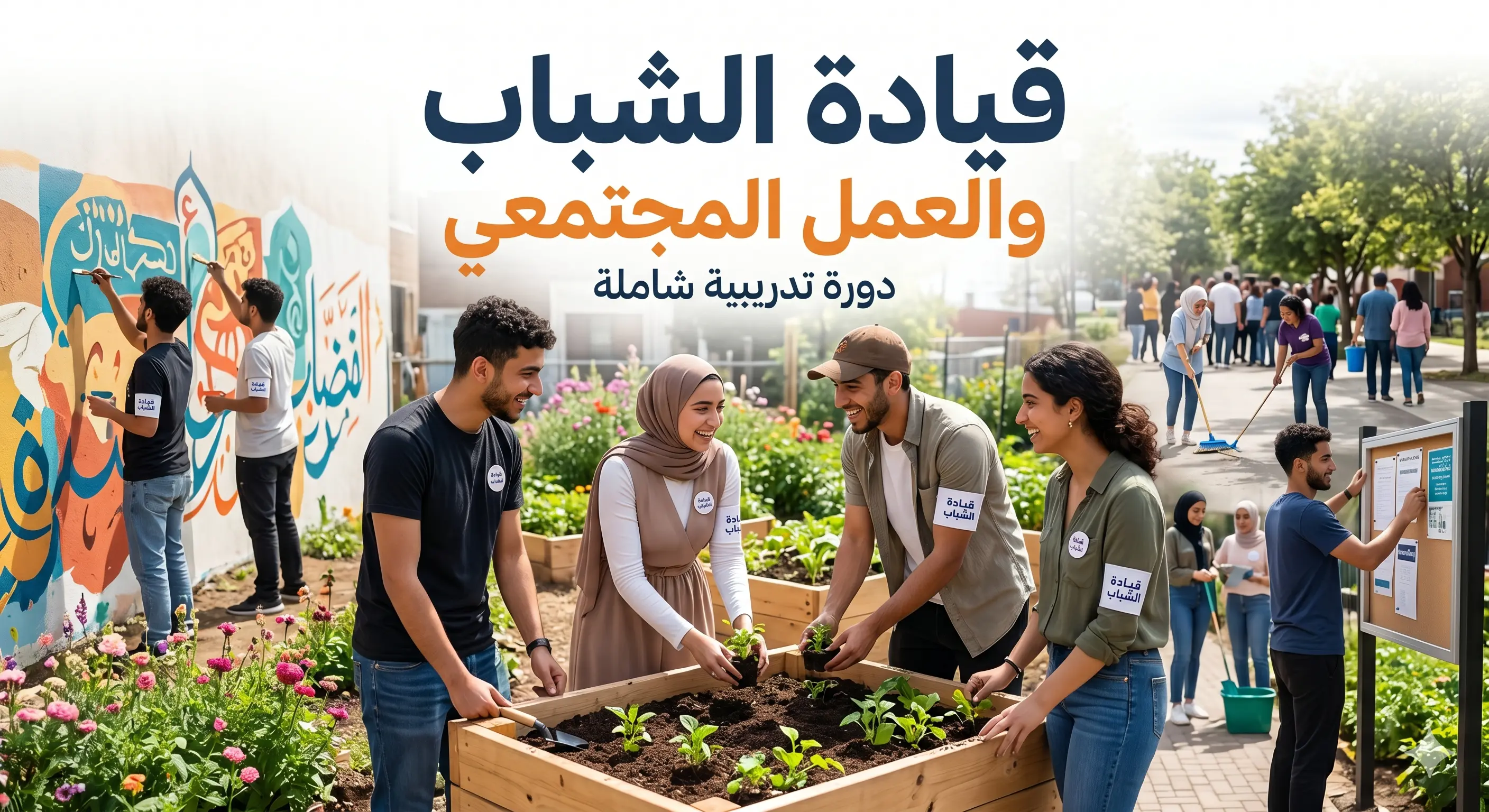 قيادة الشباب والعمل المجتمعي