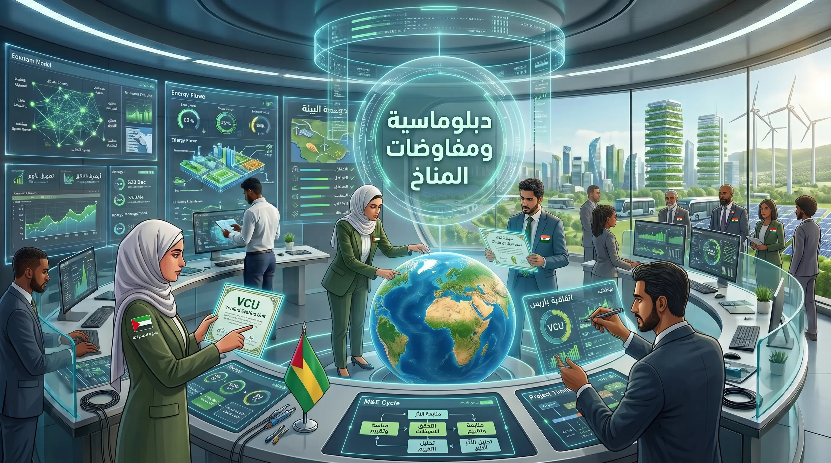 دبلوماسية ومفاوضات المناخ